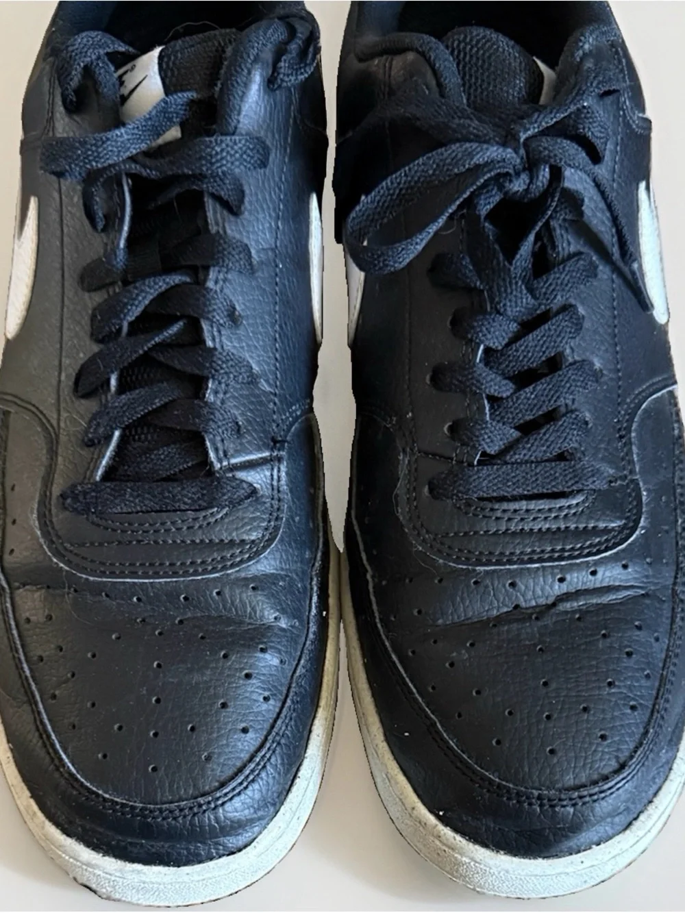 Nike Court Vision Low Next Nature Men’s Size 12 Black White